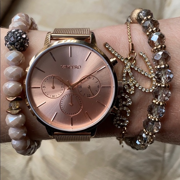 Vincero - The Eros Mesh Rose Gold Watch main image 7